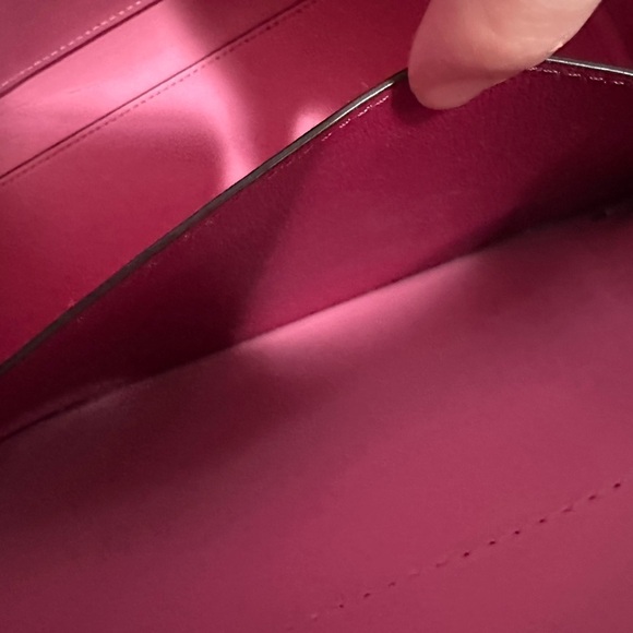 Kate Spade Deep Red Tote Bag with Crossbody Straps - Picture 6 of 14